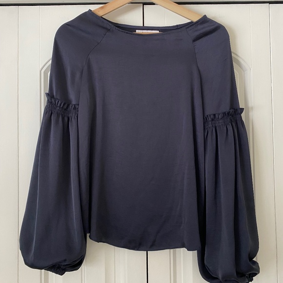 NWOT Bailey 44 Puff-Sleeve Blouse - Picture 1 of 5
